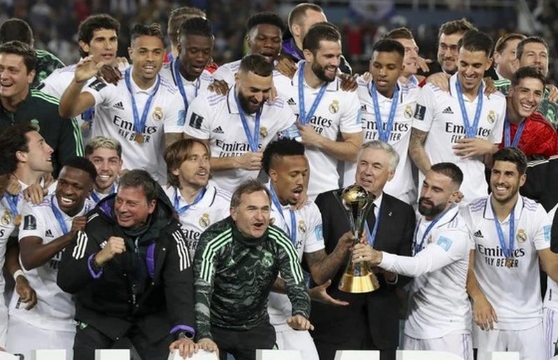 CLB Real Madrid được vinh danh là đội bóng dẫn đầu thế giới